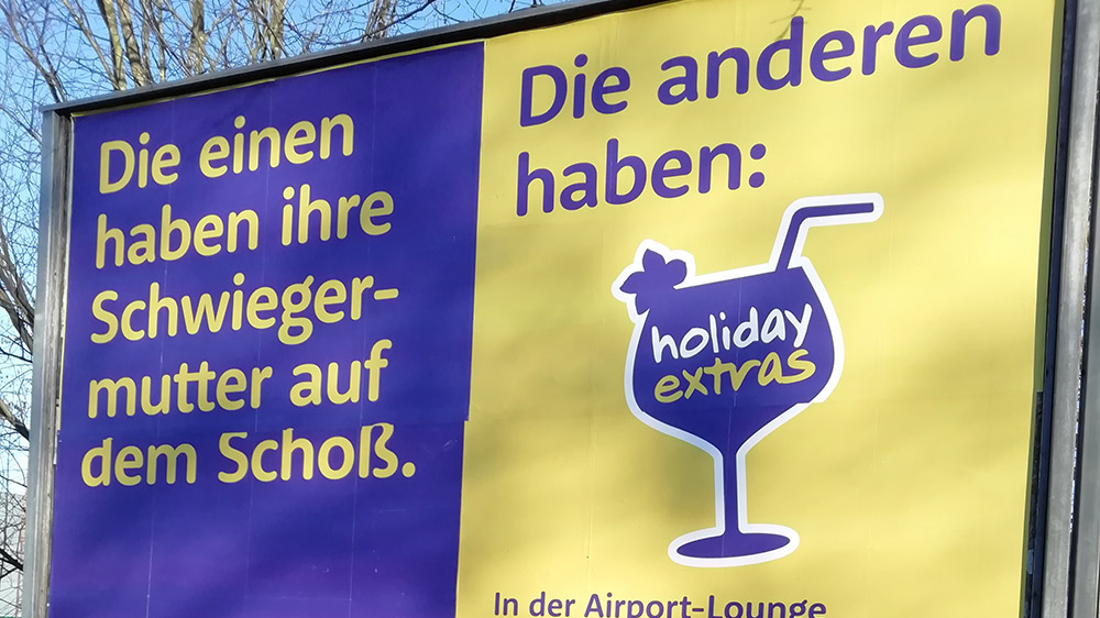  Holiday Extras - Mediatest - 18/1 Plakat 